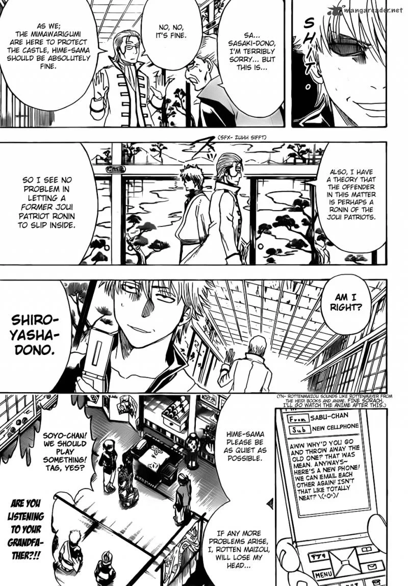 Gintama Chapter 387 page 11
