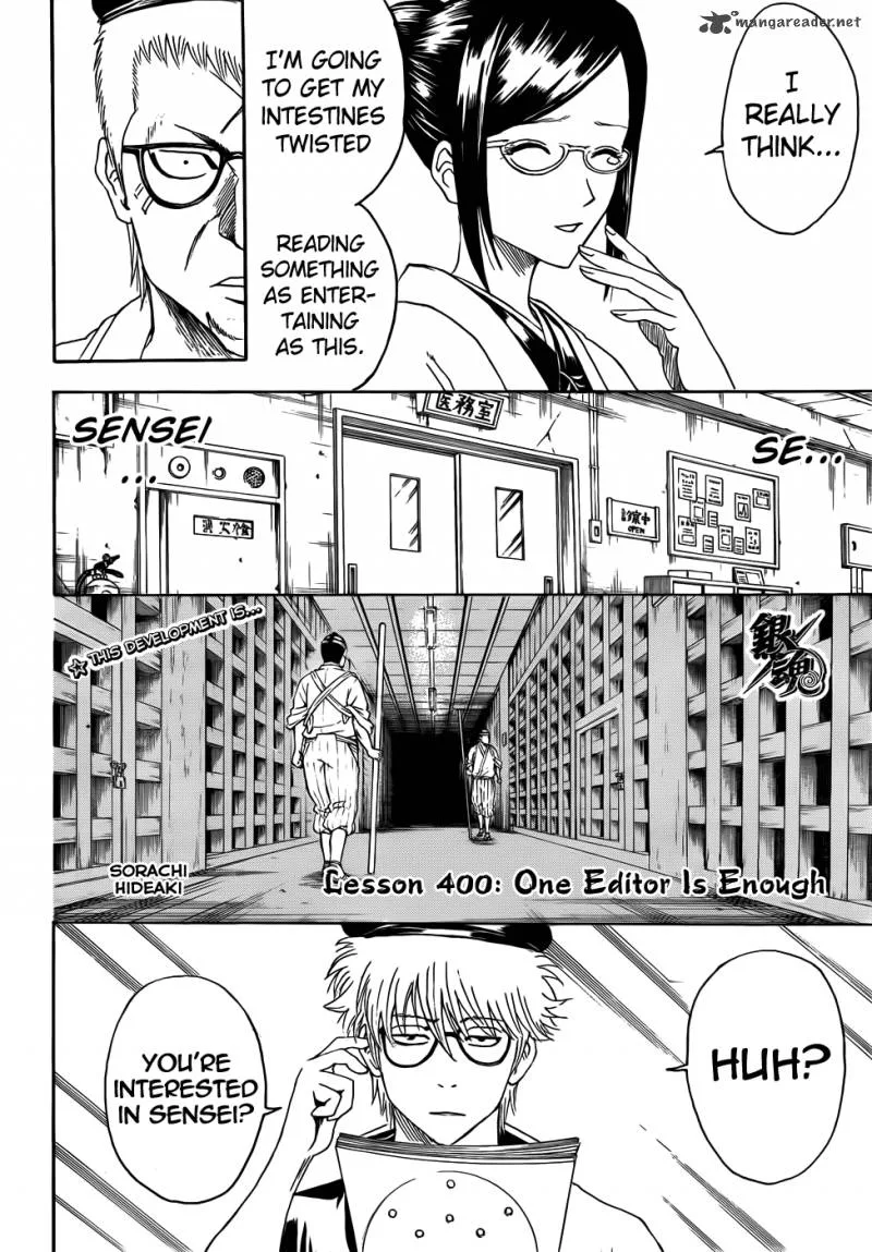 Gintama Chapter 400 page 4