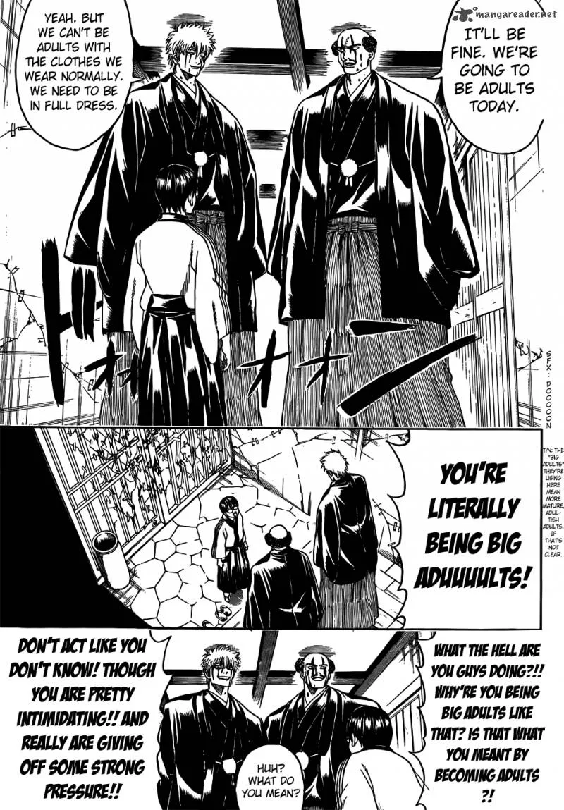 Gintama Chapter 420 page 9