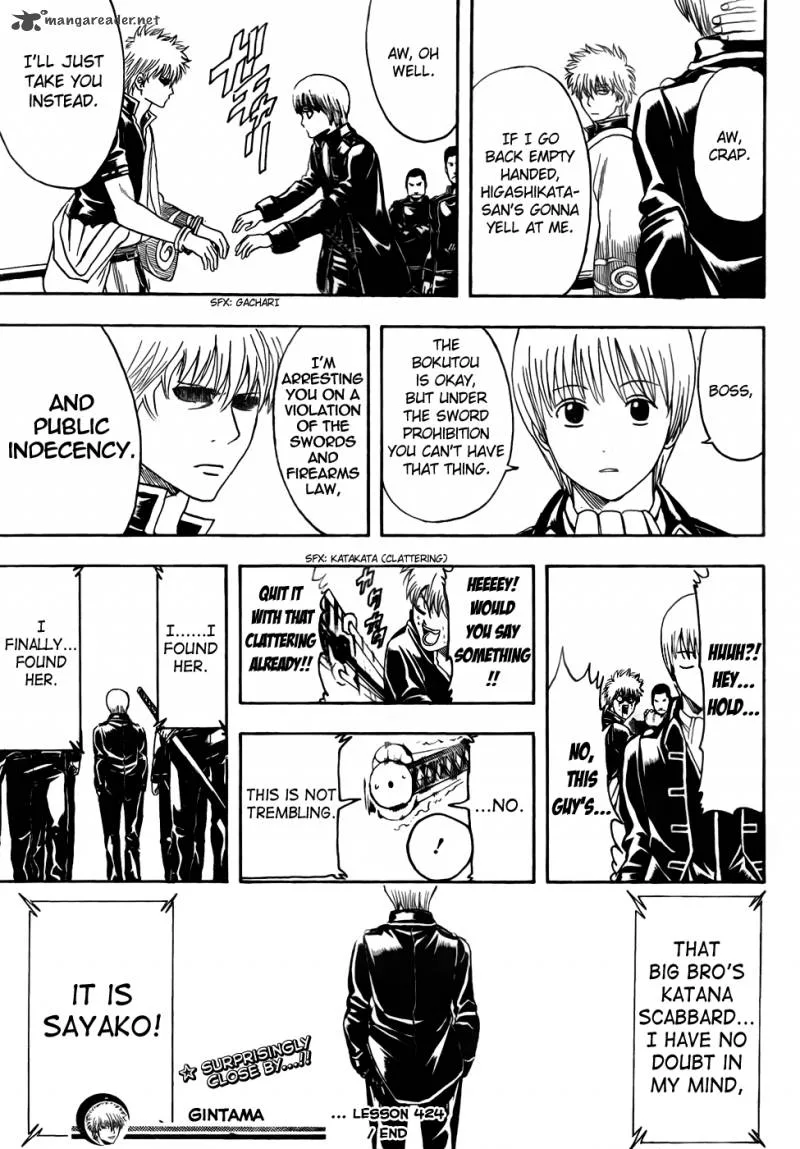 Gintama Chapter 424 page 19