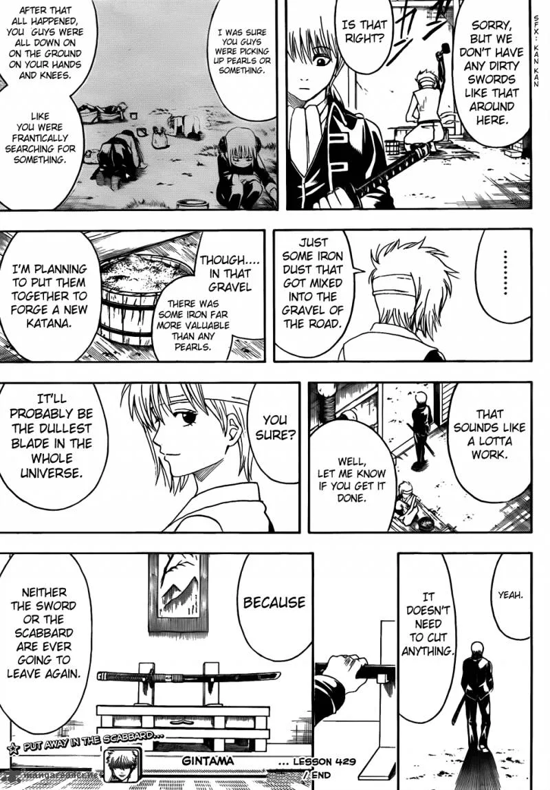Gintama Chapter 429 page 19