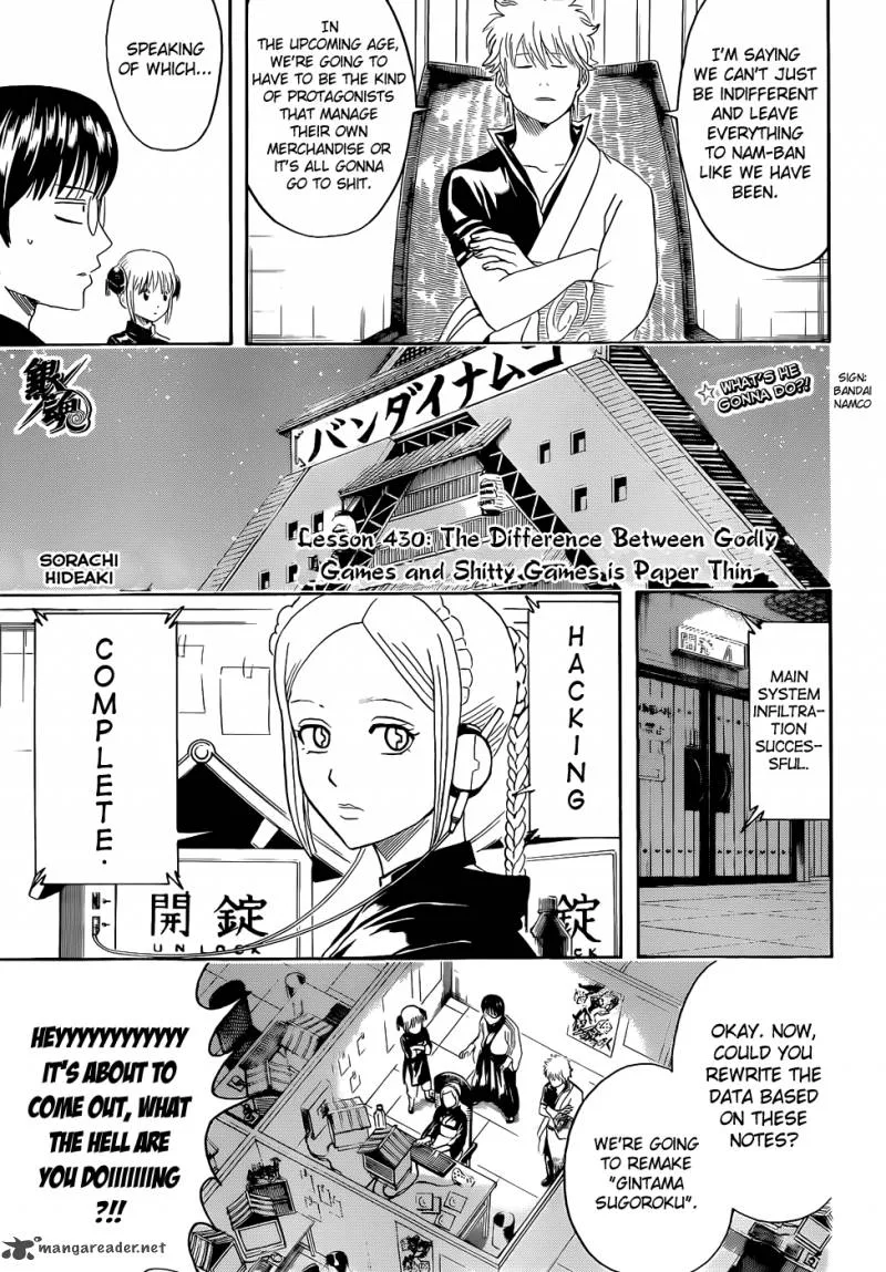 Gintama Chapter 430 page 3