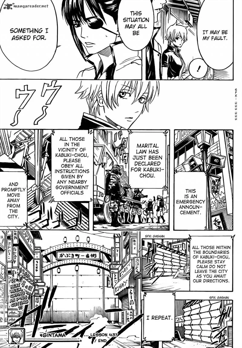Gintama Chapter 437 page 19