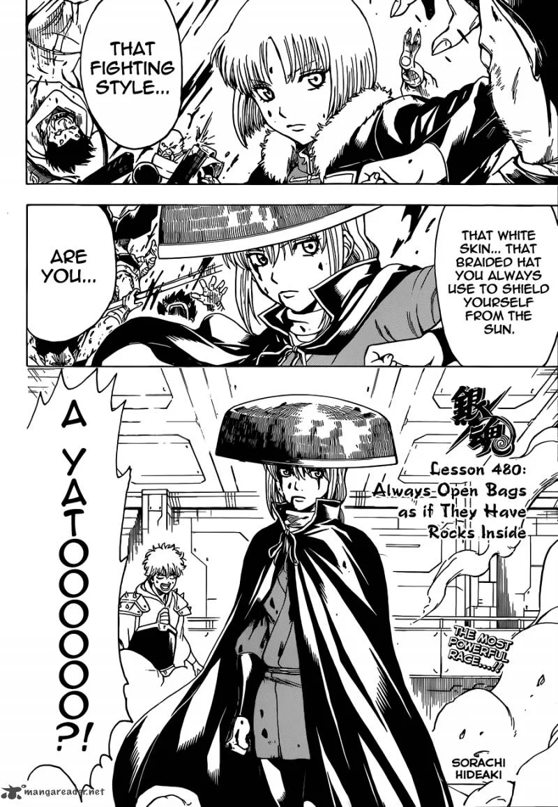 Gintama Chapter 480 page 4