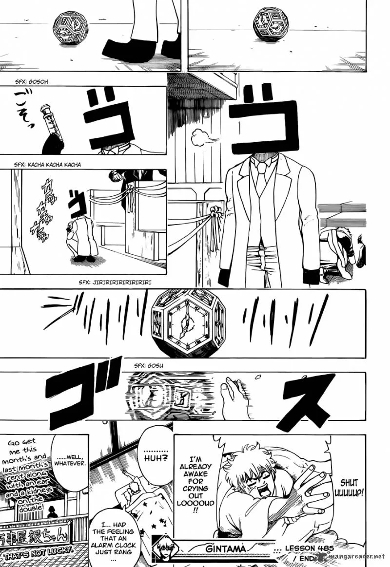 Gintama Chapter 485 page 19