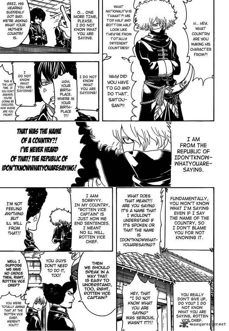 Gintama Chapter 490 page 15