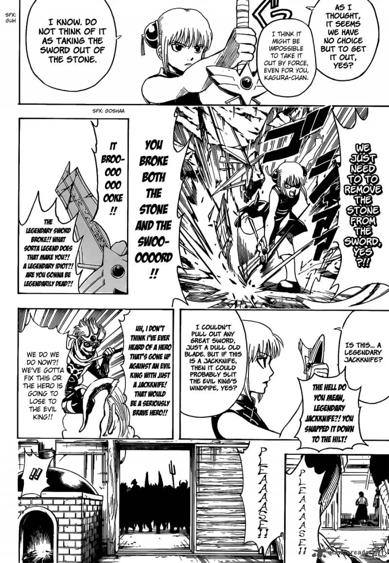 Gintama Chapter 497 page 8
