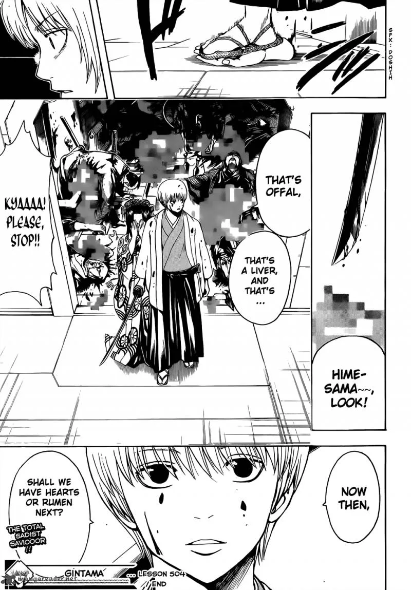 Gintama Chapter 504 page 19