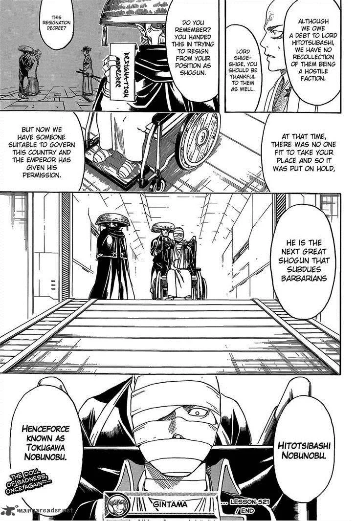 Gintama Chapter 521 page 19