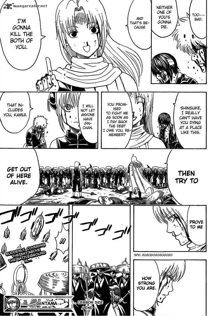 Gintama Chapter 522 page 19
