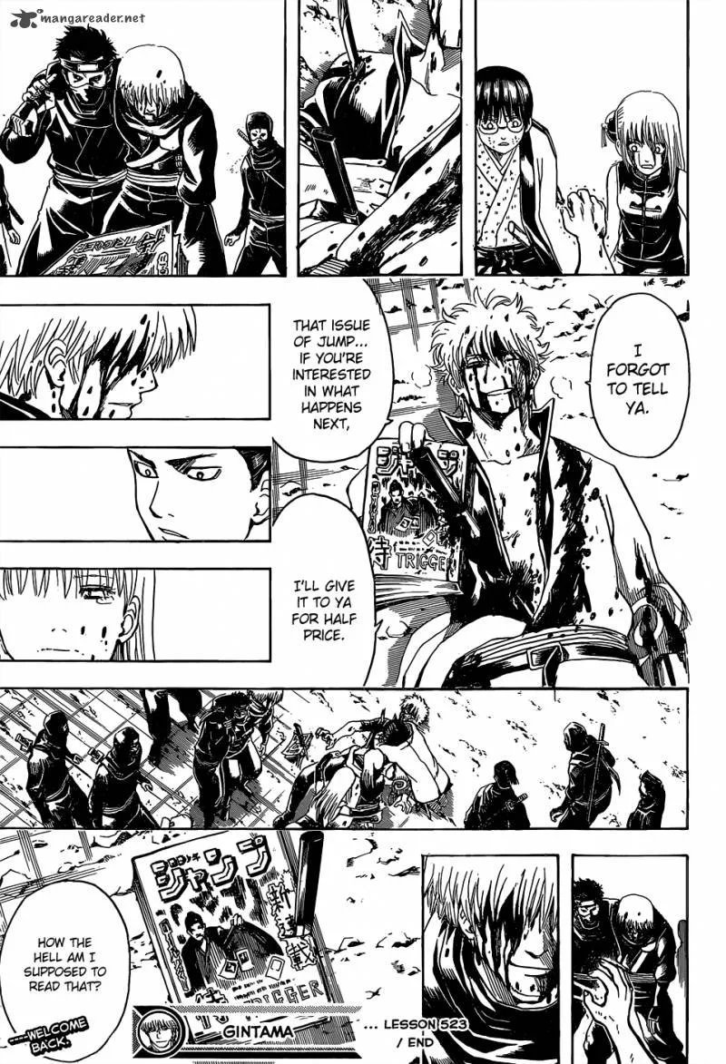 Gintama Chapter 523 page 18