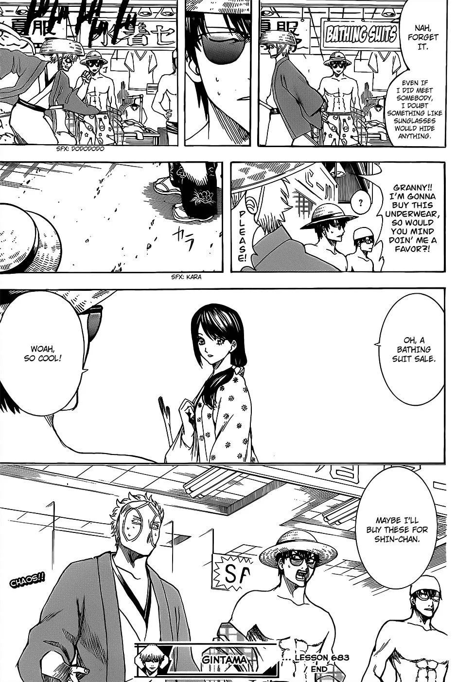 Gintama Chapter 683 page 19