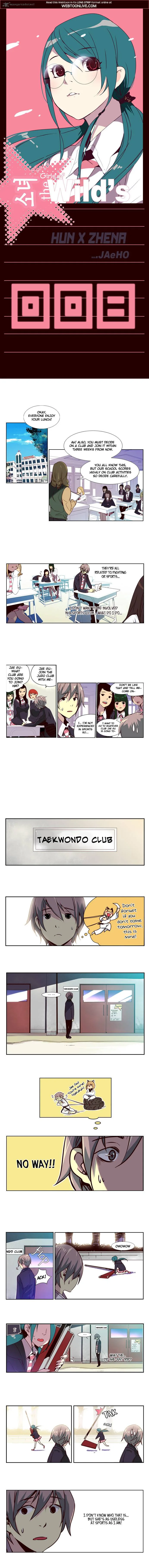 Girls of the Wild's Chapter 8 page 1