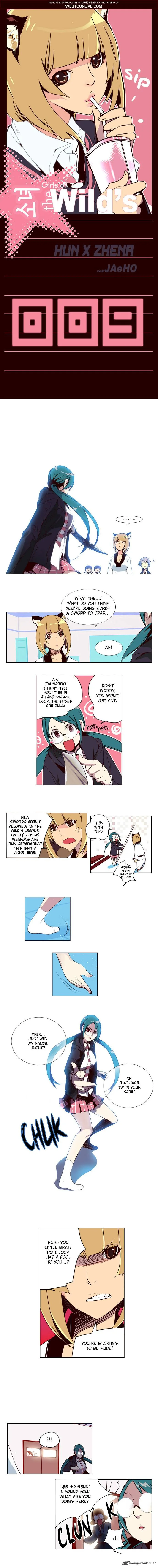 Girls of the Wild's Chapter 9 page 1