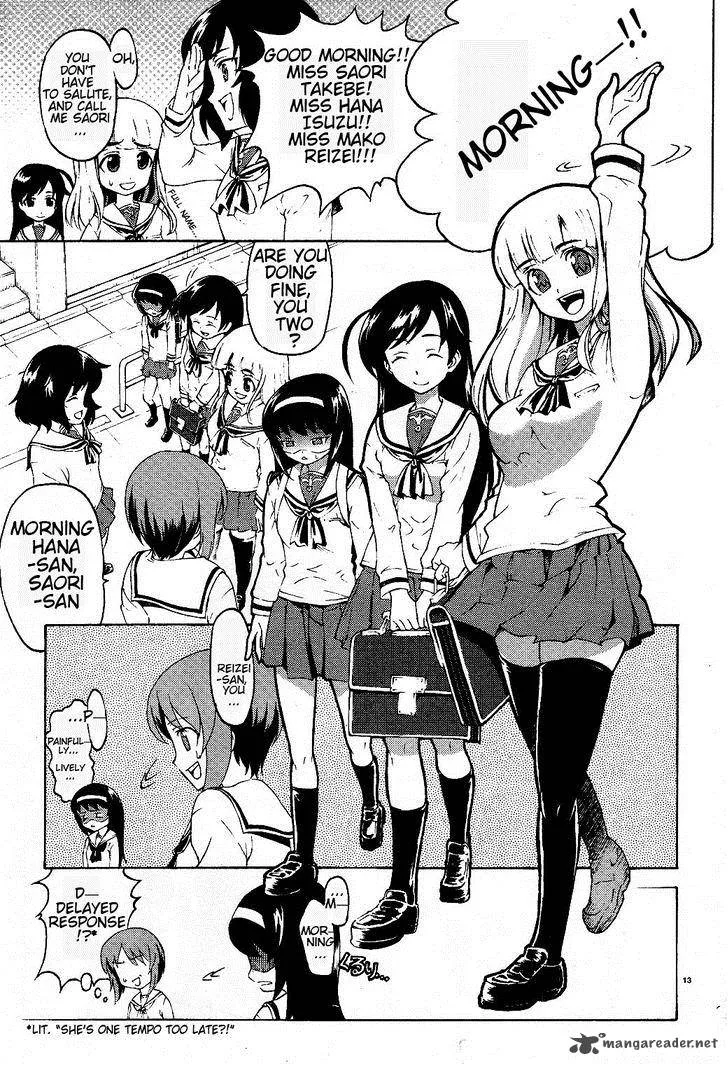 Girls & Panzer Chapter 1 page 17