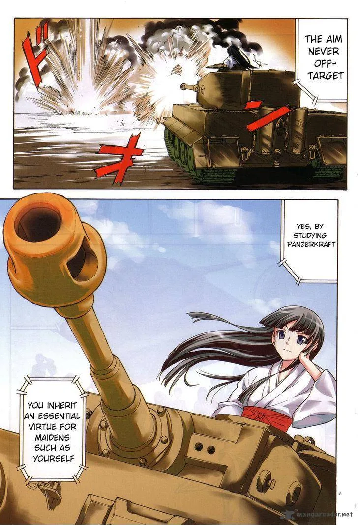 Girls & Panzer Chapter 1 page 7