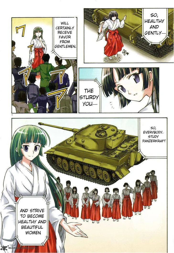 Girls & Panzer Chapter 1 page 8