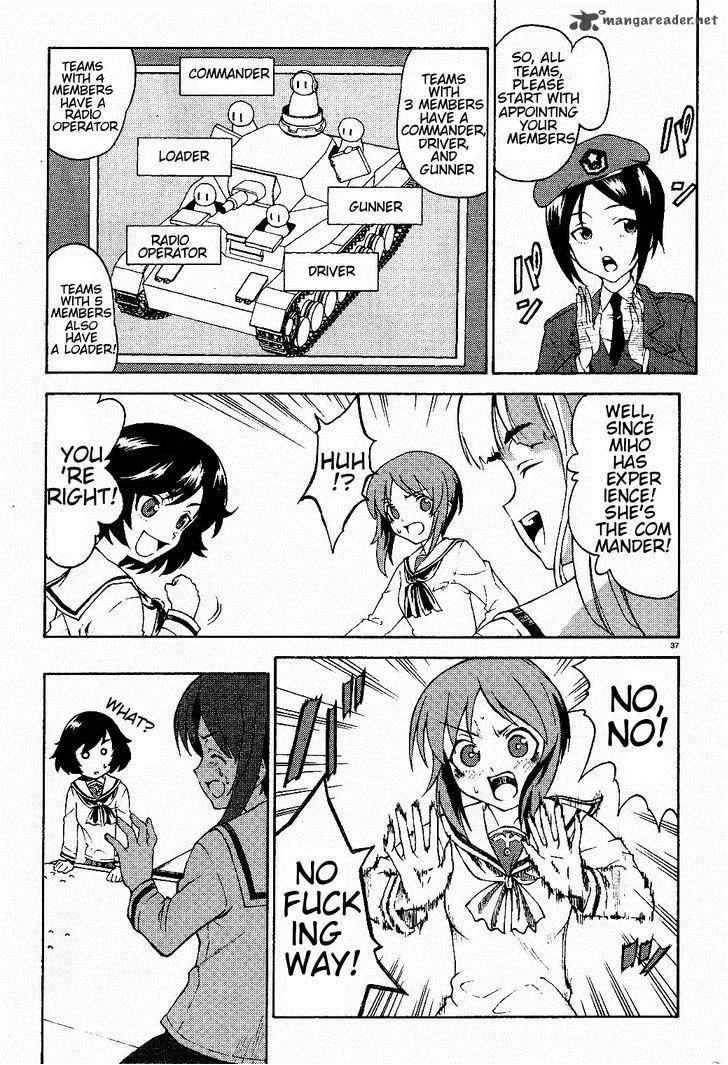 Girls & Panzer Chapter 1 page 41