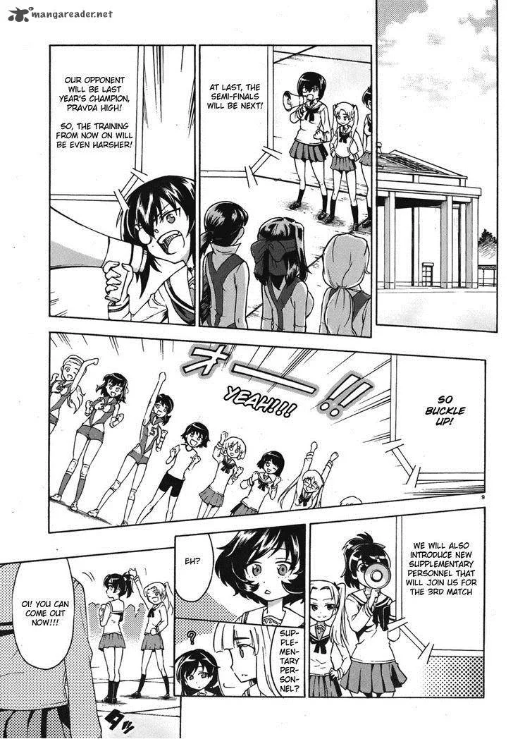 Girls & Panzer Chapter 10 page 8