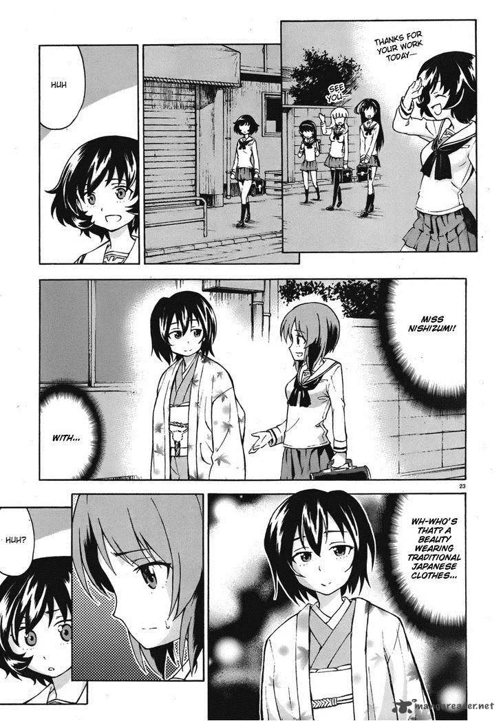Girls & Panzer Chapter 10 page 21