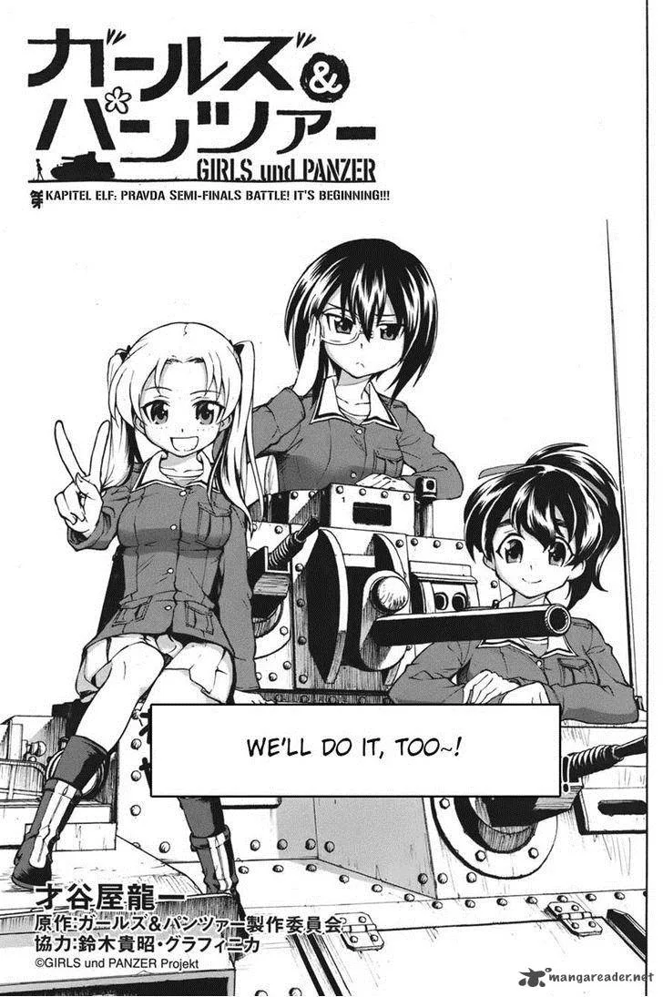 Girls & Panzer Chapter 11 page 1