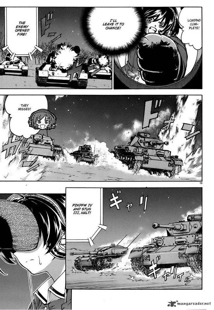 Girls & Panzer Chapter 12 page 13