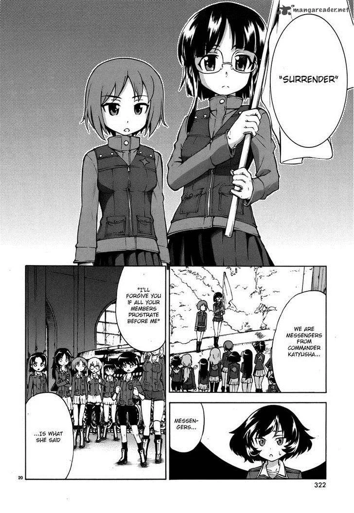 Girls & Panzer Chapter 12 page 34