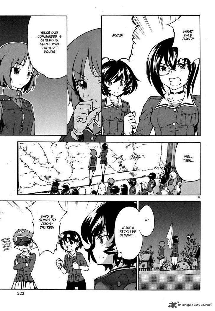 Girls & Panzer Chapter 12 page 35