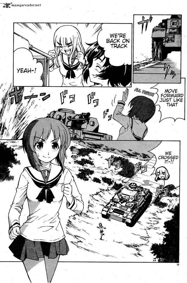Girls & Panzer Chapter 2 page 13