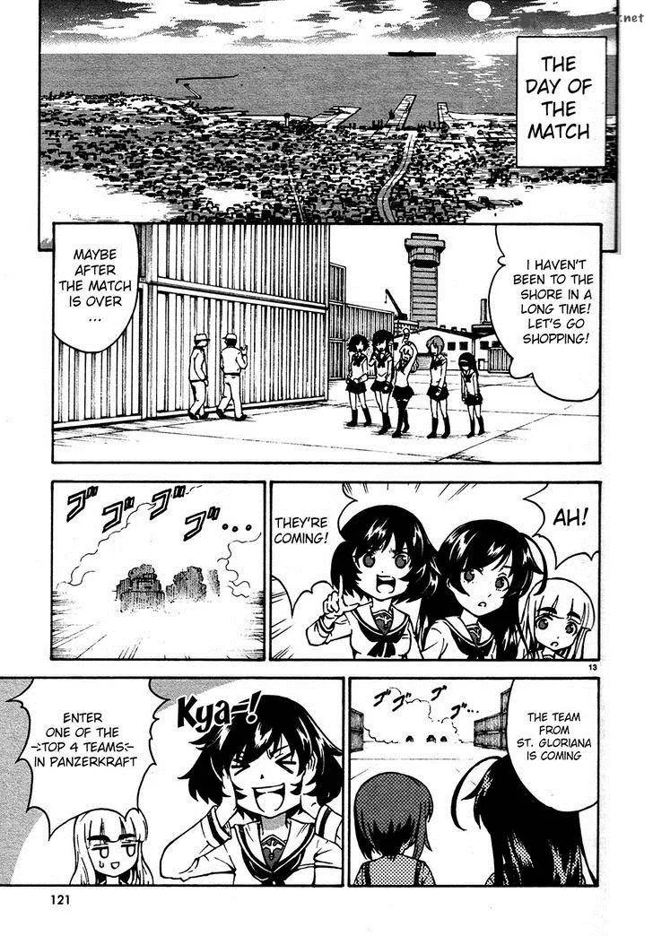 Girls & Panzer Chapter 3 page 15