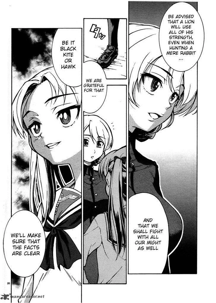 Girls & Panzer Chapter 3 page 22