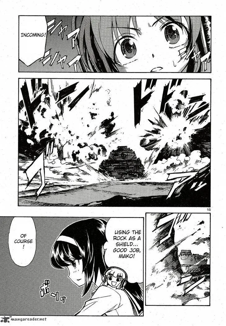 Girls & Panzer Chapter 4 page 15