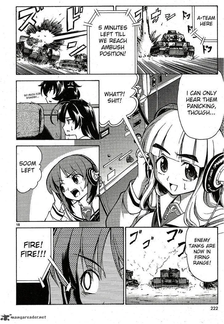 Girls & Panzer Chapter 4 page 18