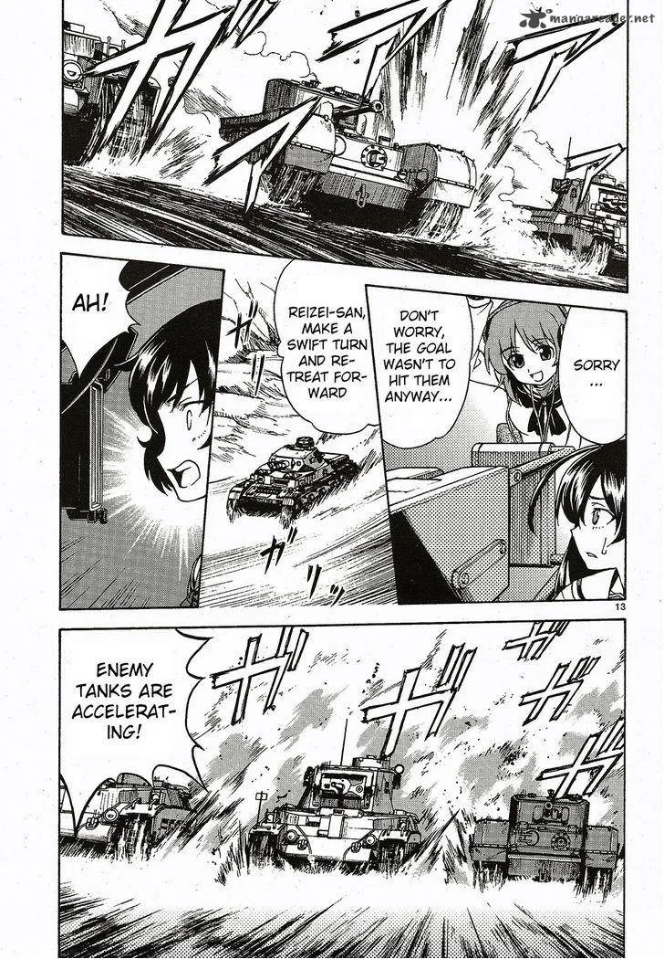 Girls & Panzer Chapter 4 page 13