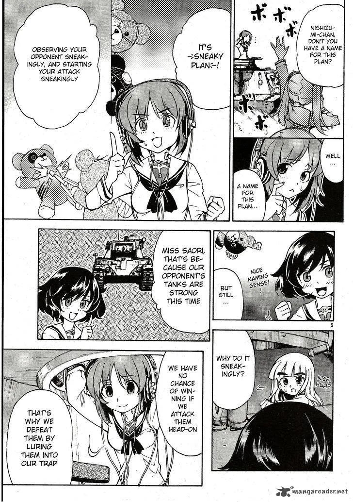 Girls & Panzer Chapter 4 page 5