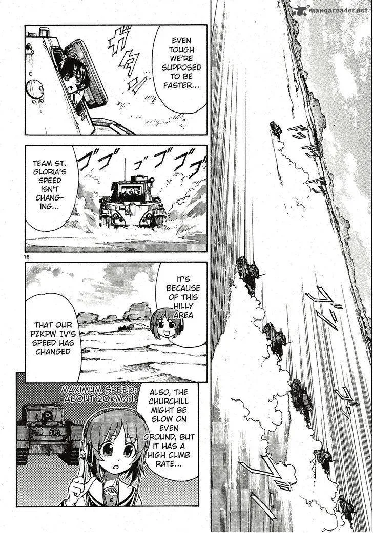 Girls & Panzer Chapter 4 page 16