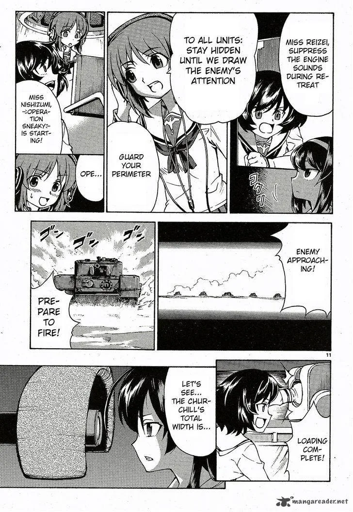 Girls & Panzer Chapter 4 page 11