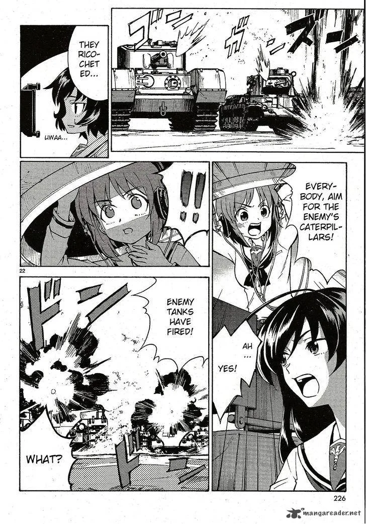 Girls & Panzer Chapter 4 page 21
