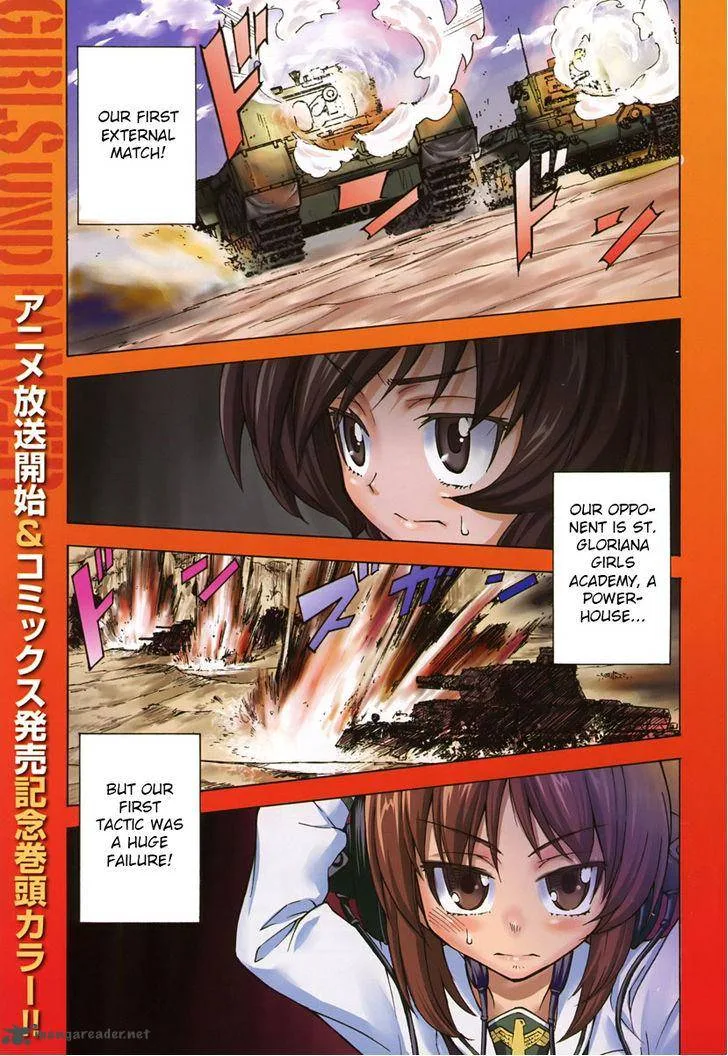 Girls & Panzer Chapter 5 page 4