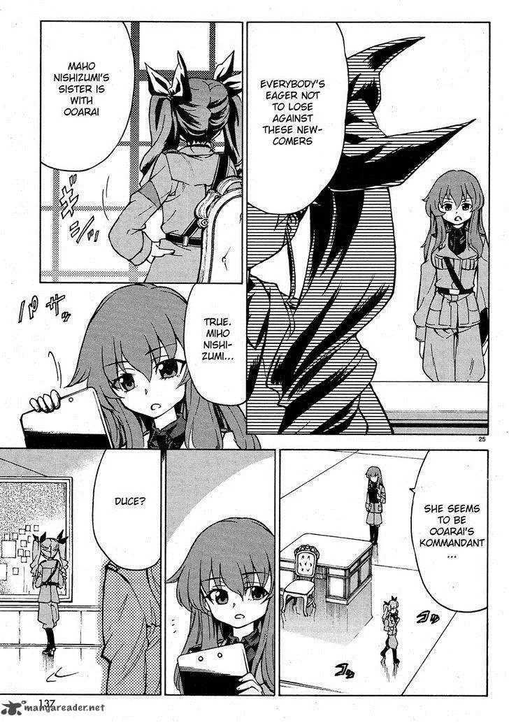 Girls & Panzer Chapter 6 page 25