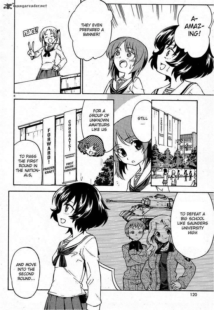 Girls & Panzer Chapter 6 page 8