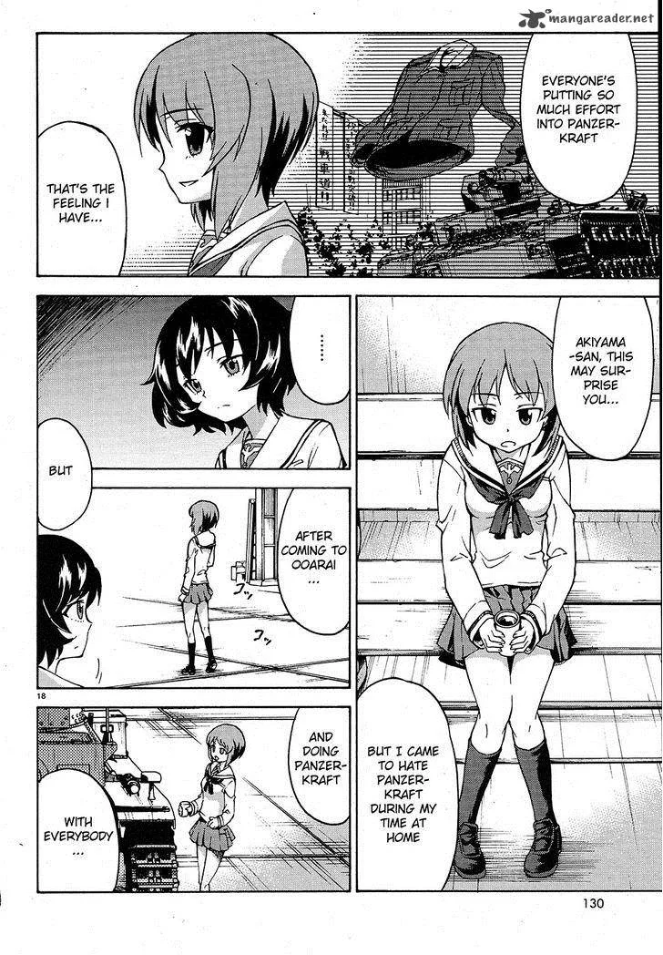 Girls & Panzer Chapter 6 page 18