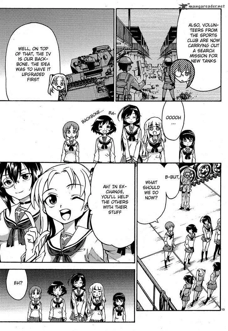 Girls & Panzer Chapter 6 page 13