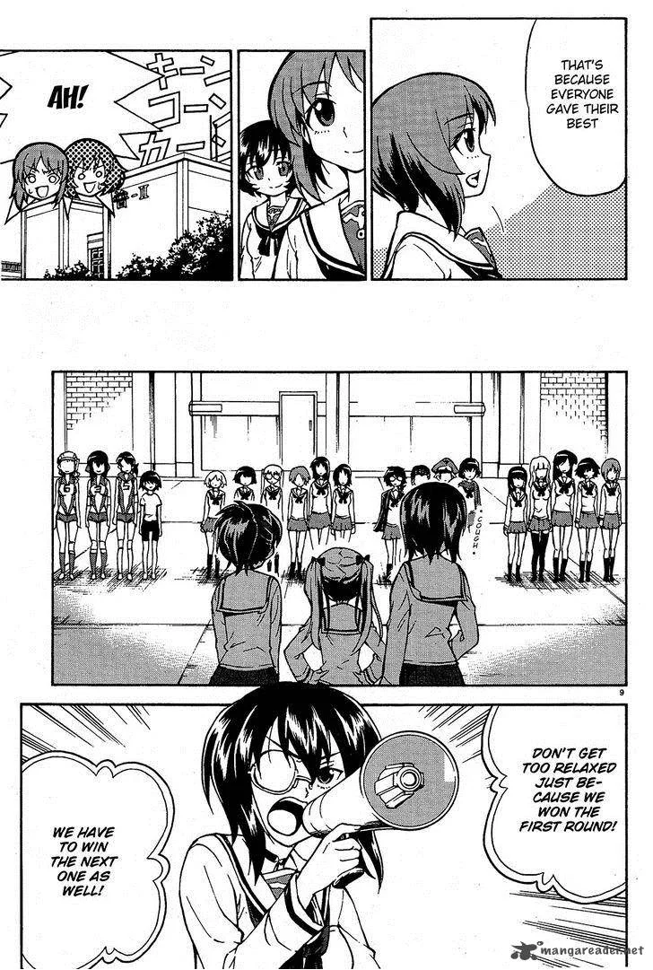 Girls & Panzer Chapter 6 page 9