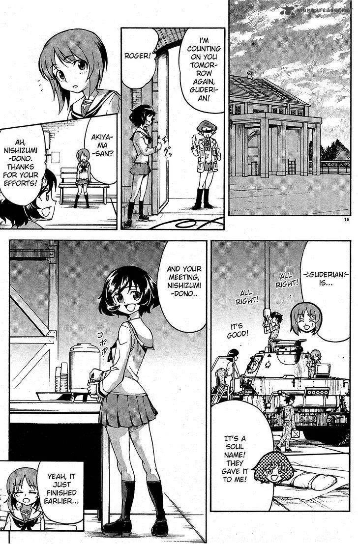 Girls & Panzer Chapter 6 page 15