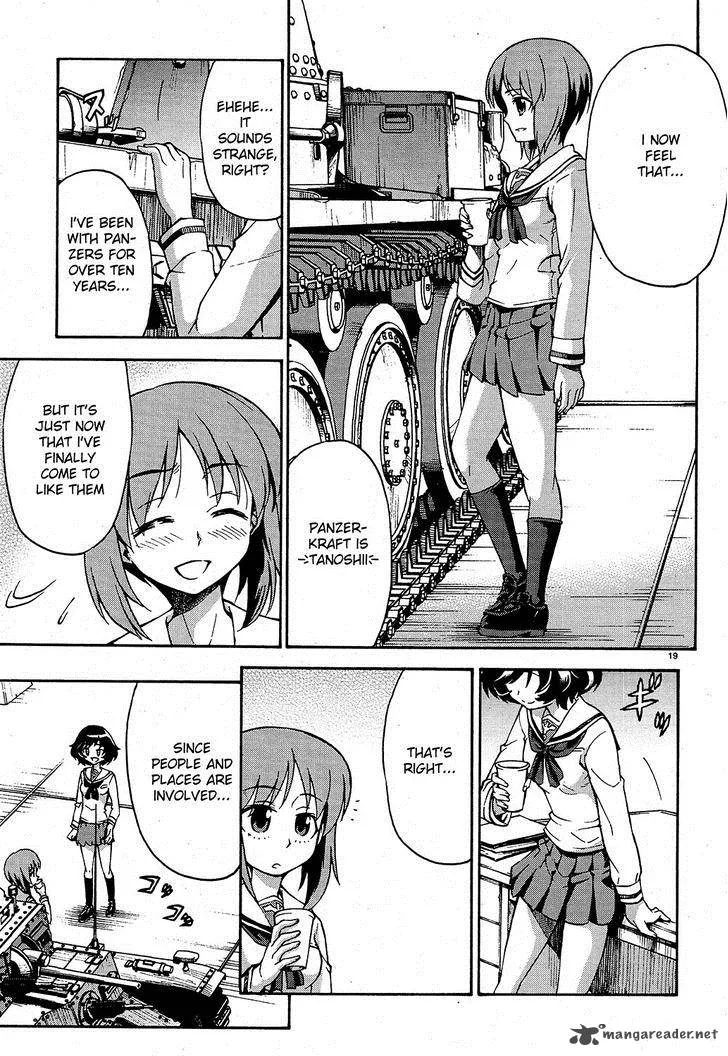 Girls & Panzer Chapter 6 page 19