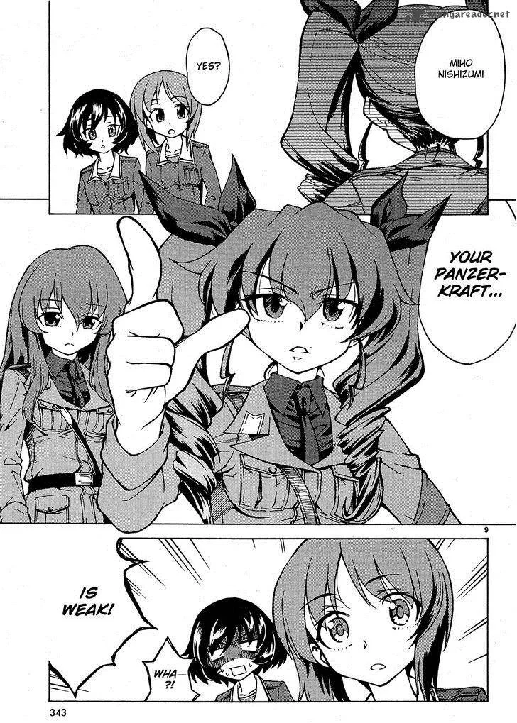 Girls & Panzer Chapter 7 page 8