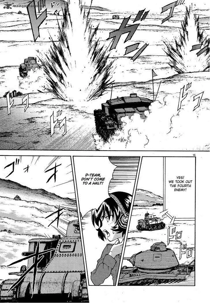Girls & Panzer Chapter 8 page 15