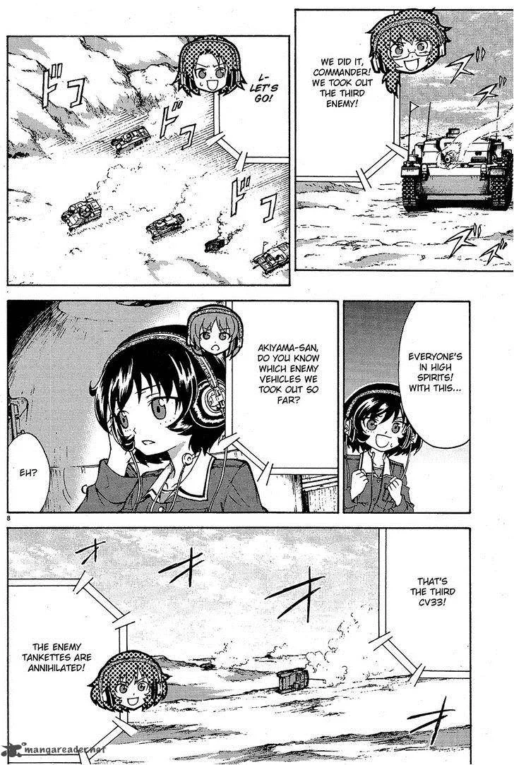 Girls & Panzer Chapter 8 page 8