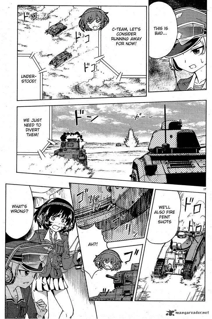 Girls & Panzer Chapter 9 page 17